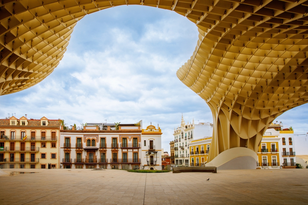 Metropol,Parasol,Wooden,Structure,Located,In,The,Old,Quarter,Of